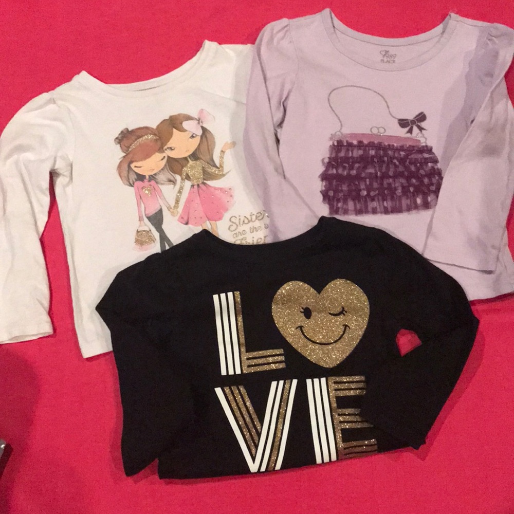 3- 2T graphic tees